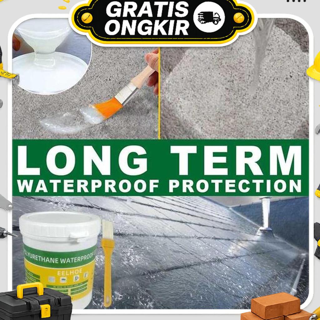 Lem Anti Bocor Rembes Waterproof Coating Lh-50 Tahan Air & Suhu Ekstrem Cocok Untuk Berbagai Permuka