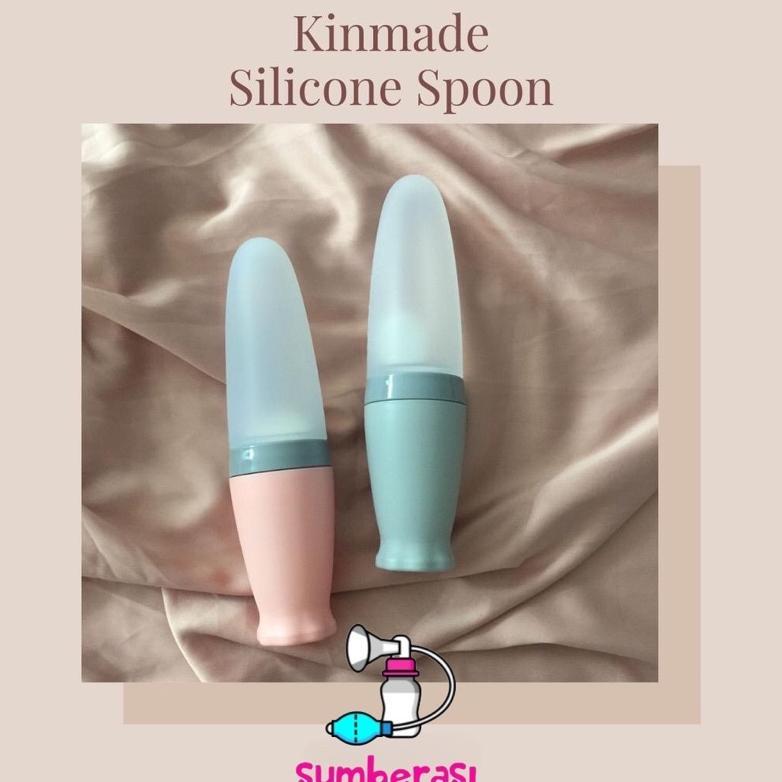 Kinmade Silicone Spoon | Sendok Asip Baby squeeze Spoon
