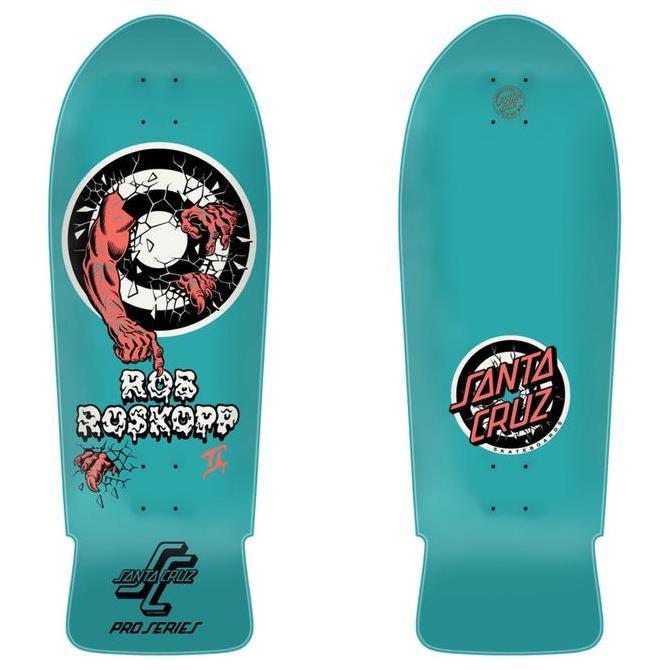 SANTA CRUZ ROSKOPP TWO REISSUE SKATEBOARD DECK - 10.35"