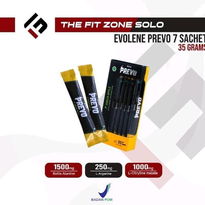 Evolene Prevo 7 Sachet 35 Gram Pre Workout Sachet
