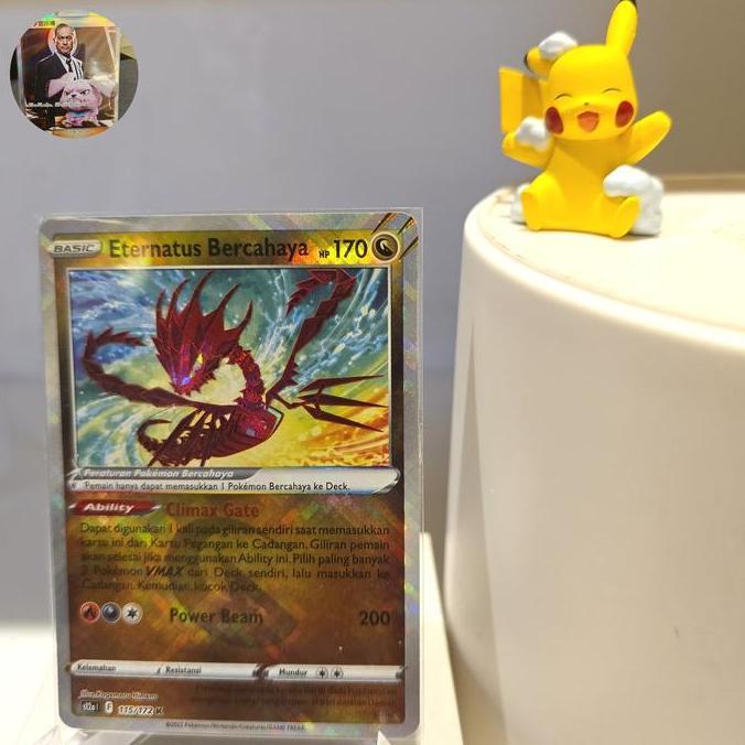 Eternatus Bercahaya s12a kartu pokemon tcg indo