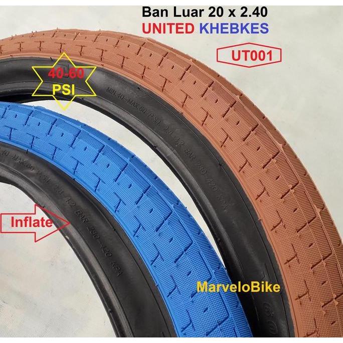 Ban Luar Sepeda 20 x 2.40 20x240 United KHEBIKES