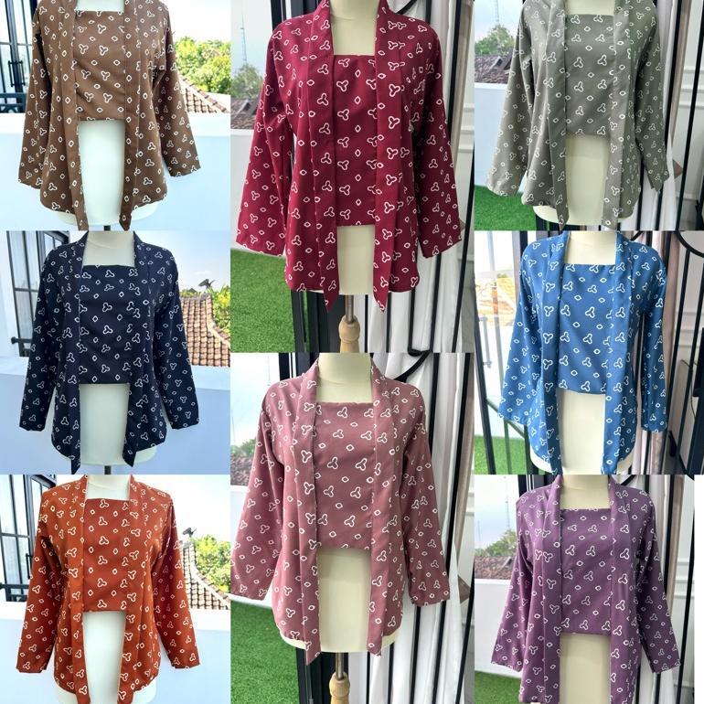 murah promo kutubaru jumputan / kebaya kutubaru jumputan /  kebaya kondangan