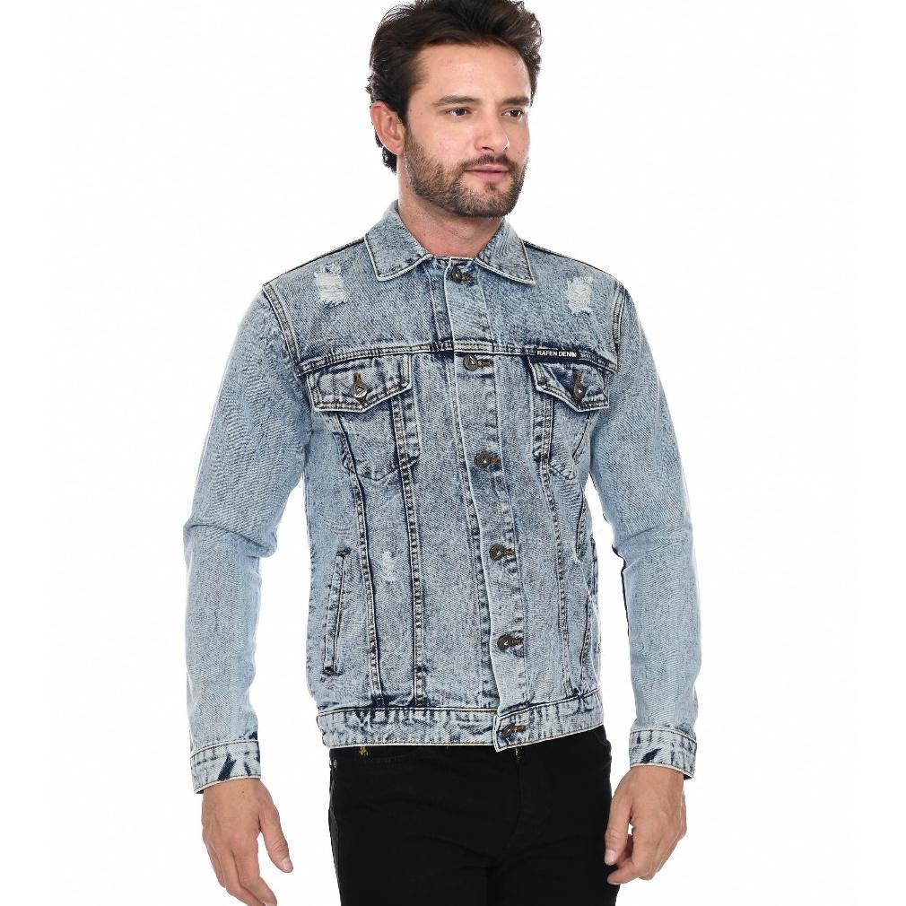 EXCLUSIVE RAFEN JAKET JEANS DENIM PRIA WANITA UNISEX ORIGINAL