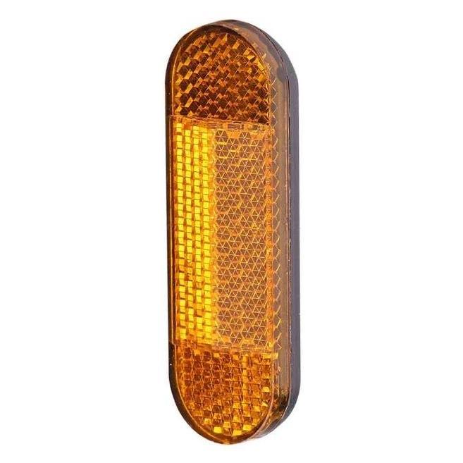 Lampu Reflektor Reflector Mata Kucing Orange Merah Putih Motor Sepeda Reflektif Lengkung Shock