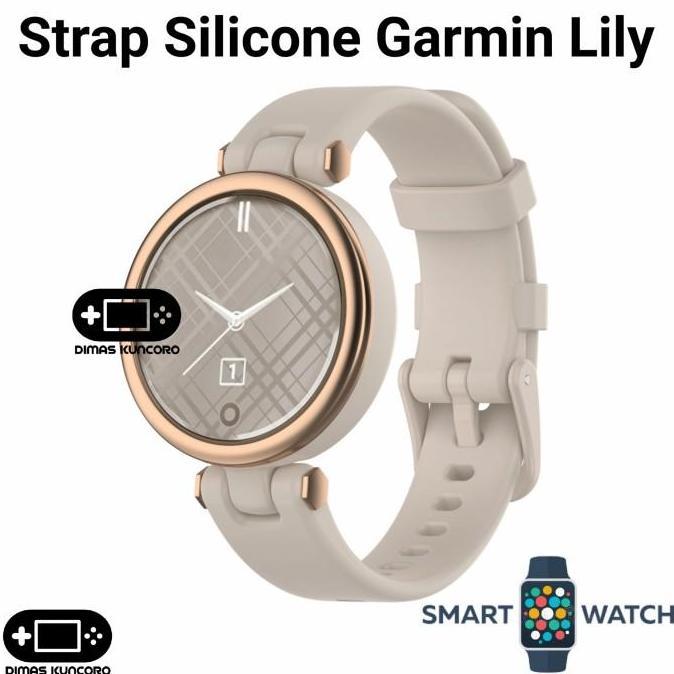Strap Silicone Garmin Lily 1 silicon tali jam tangan smartwatch rubber