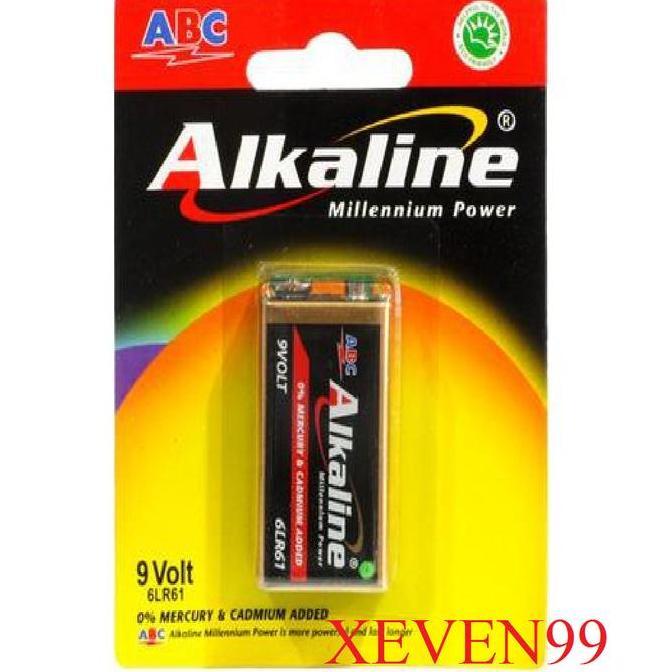 BATERAI ALKALINE 9 VOLT //
