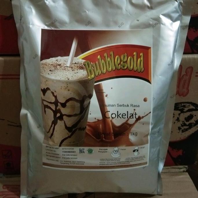 Bubuk Minuman/Bubble Gold Cokelat 1 kg