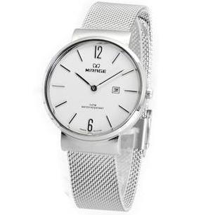 Toki- Mirage Tch - Jam Tangan Nita Mirage Rantai Pasir Anti Karat 8624 / 8891 L Silver Garansi 1 Tah