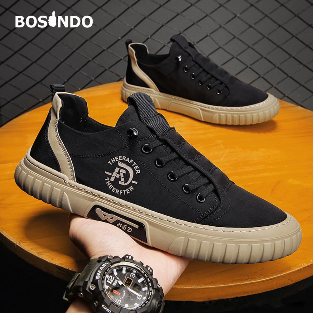 Sepatu BOSINDO Canvas K15 sepatu Kulit Pria Dewasa Terbaru 2024  Sepatu Sneakers Pria Dewasa
