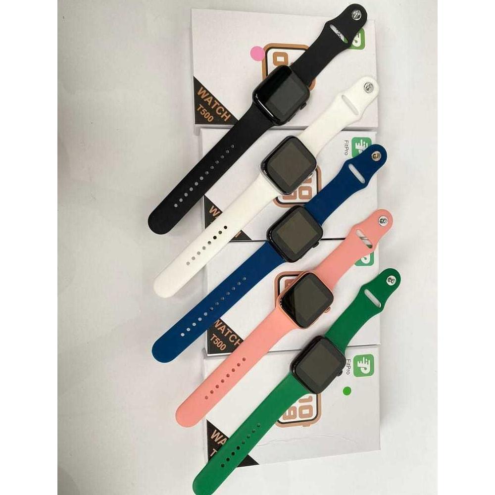 Exclusive Smartwatch T500 Jam Tangan Pintar Bisa Telpon Dan Ganti Wallpaper Jam Pria Dan Wanita
