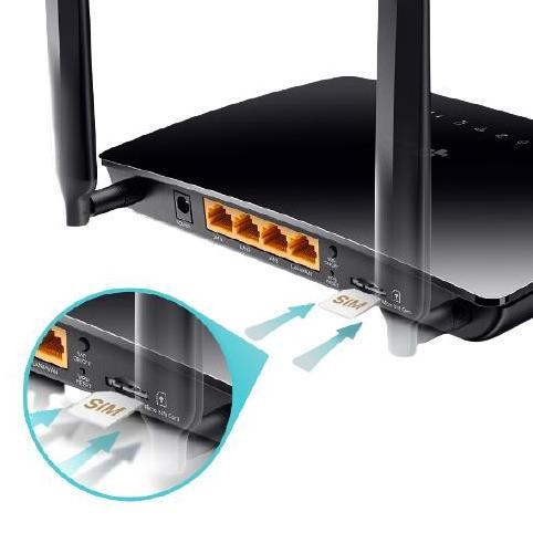 Tplink Tl-Mr6400 Wireless N 4G Lte Router Wifi Modem Mifi Tp-Link