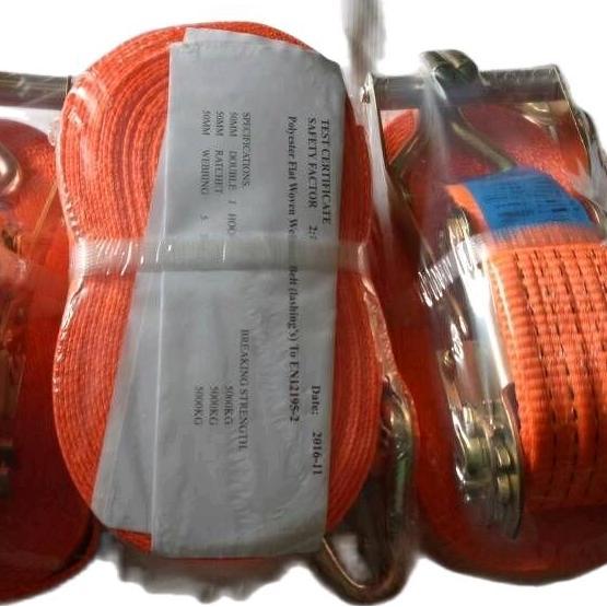 Cargo Lashing Rachet Track Belt Webbing Tali Kretek 5Ton 12 Meter