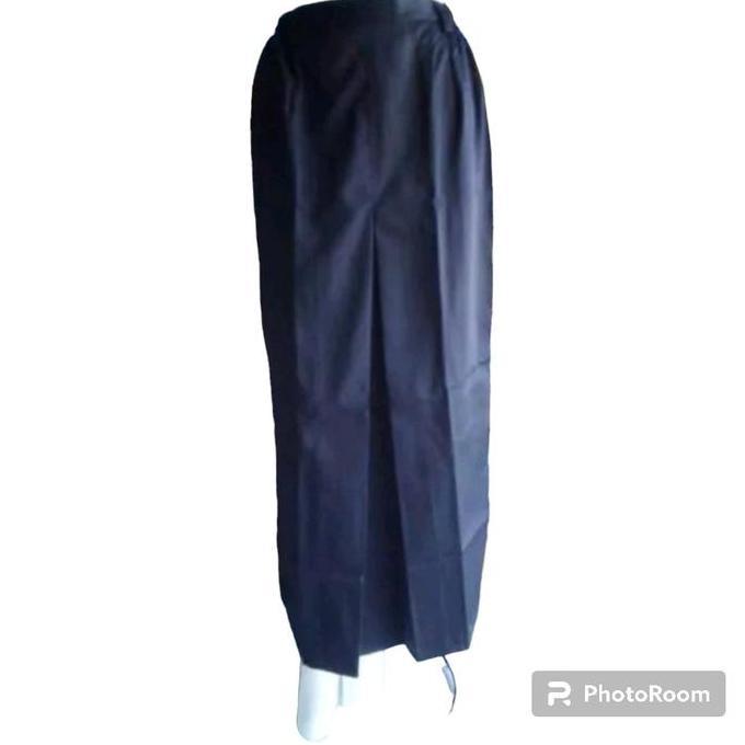 DV121 - Rok Span Rempel Satu SMA Abu,Hitam,Cokelat dan Putih Wanita Panjang Dewasa Coklat Cewek Merk