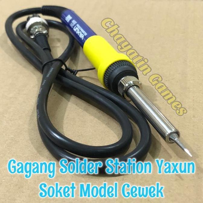 Sale Gagang Solder Station Original Merk Yaxun Model Soket Cewek