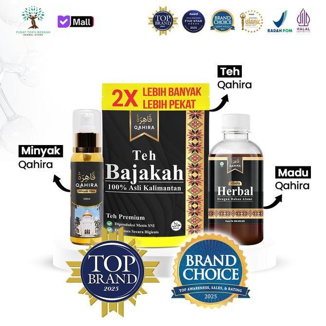 Hemat Qahira Bajakah - Suplemen Kesehatan Alami Meredakan Tiroid, Terbuat dari Bajakah Indonesia, Me