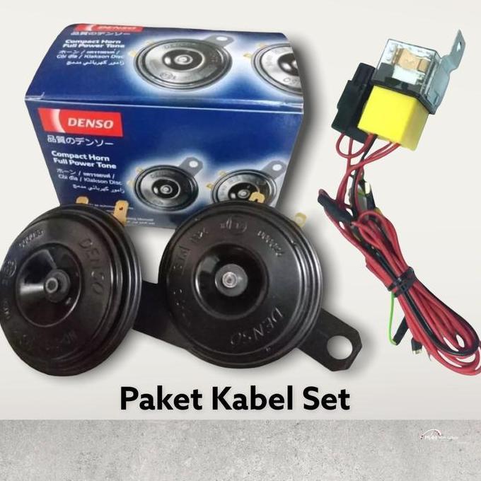 NEW # MVP GALLERY KLAKSON DENSO COMPACT DISC KLAKSON MOBIL AVANZA KLAKSON MOTOR DENSO KENDARAAN ORI