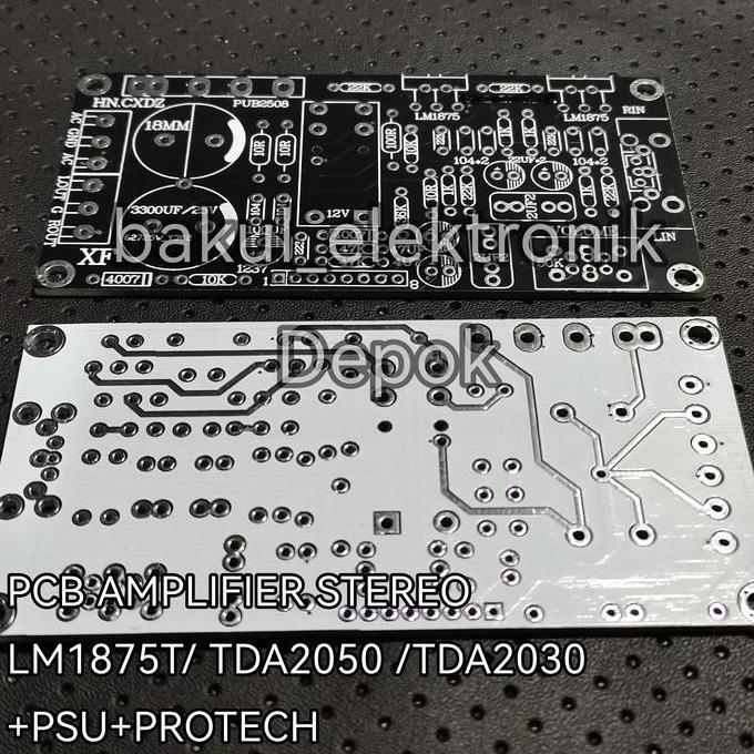 PCB TDA2050 LM1875 STEREO