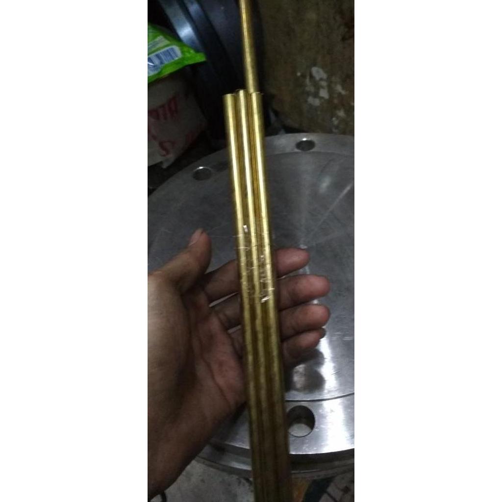 pipa kuningan od 8mm tebal 0.8mm