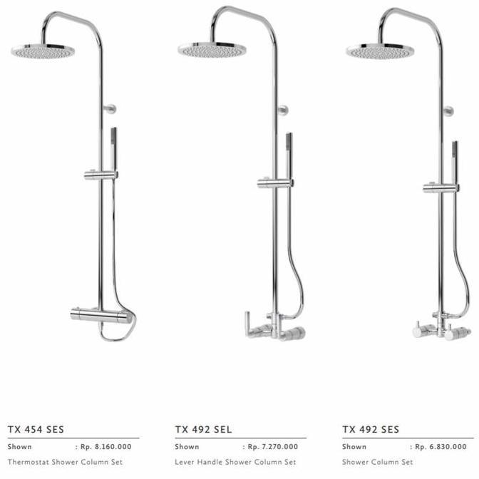 Shower Column Toto TX 492 SEL/Shower Tiang Set Kran Mixer Toto