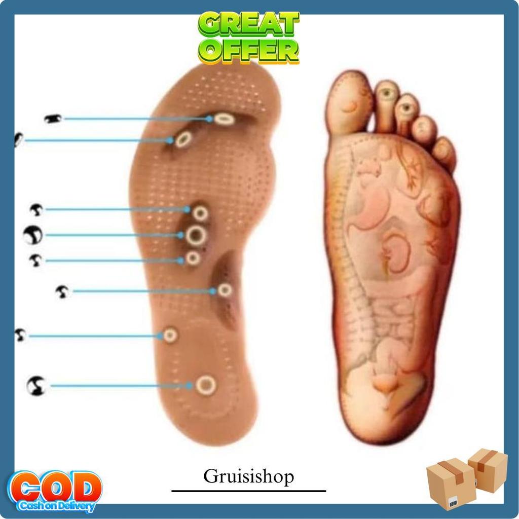 Insole Terapi / Sol Sepatu Terapi Kesehatan Magnetik / Alas Sepatu Harga Pelajar