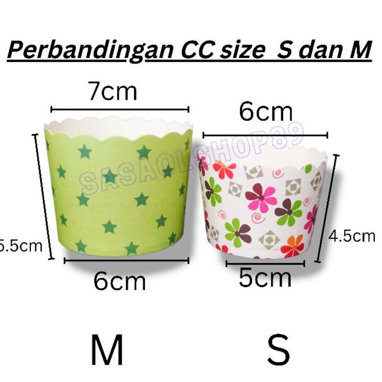 Muffin Paper Cup S Mangkok Kertas Muffin Kertas Alas Roti Premium Quality