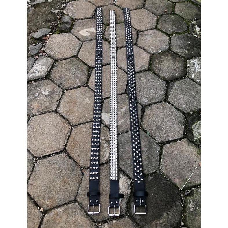 Fast Delivery Belt Spike Punk / Gesper Spike Punk / Sabuk Spike Punk Rock / Ikat Pinggang