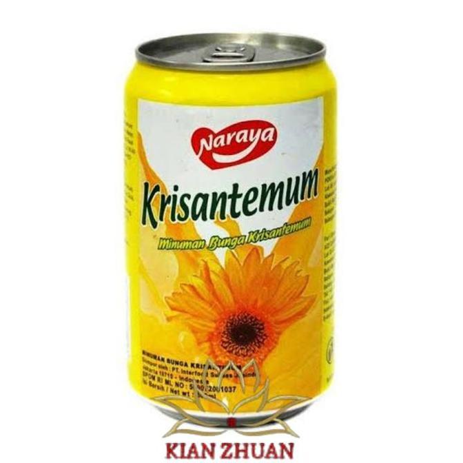 Naraya Minuman Kaleng BirdNest, Chrysanthemum,Cincau,Kundur,Sarsi,Soya