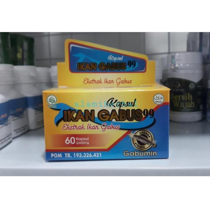 Kapsul Ikan Gabus Gabumin 60 Kapsul