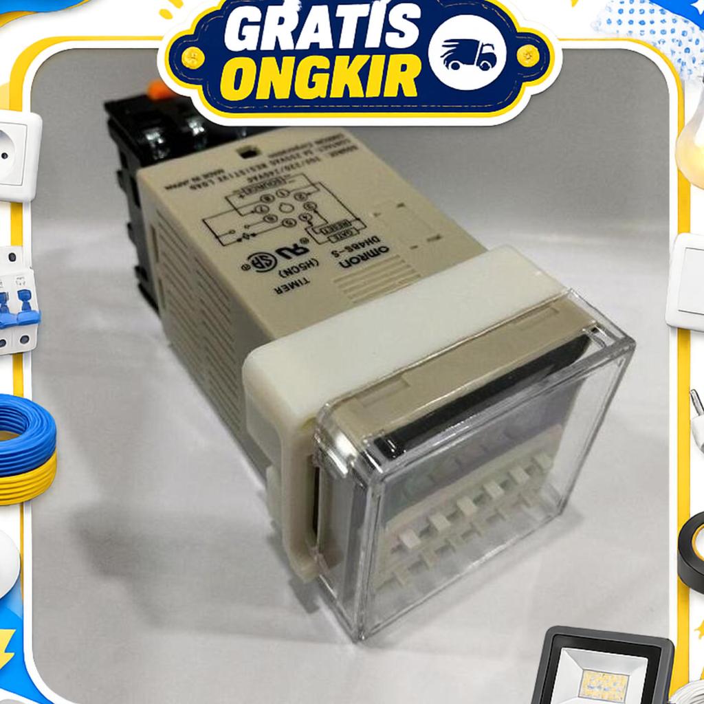 Timer Omron Dh48S S Digital Original Dh48S-S