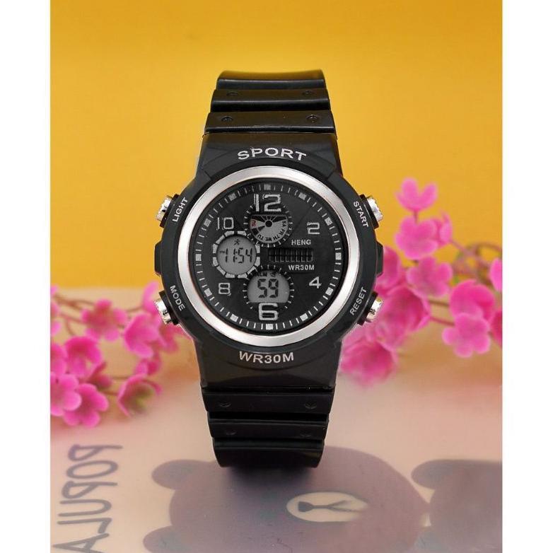 Terbaru (Cod)Jam Tangan Wanita Sport Digital Wr30M Strap Rubber(Dikirim Jakarta)