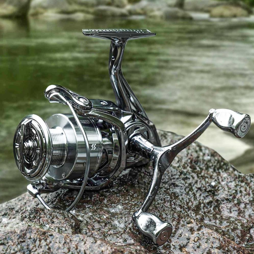 bestpromo sougayilang joran pancing reel lengan ayun ganda baru spinning reel semua logam