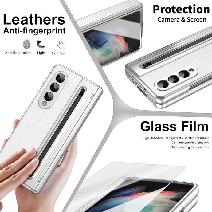 Sale D-Winr Casing Hp Case Premium Full Set Untuk Samsung Galaxy Z Fold 3 Series Z Fold 3 Dengan Pel