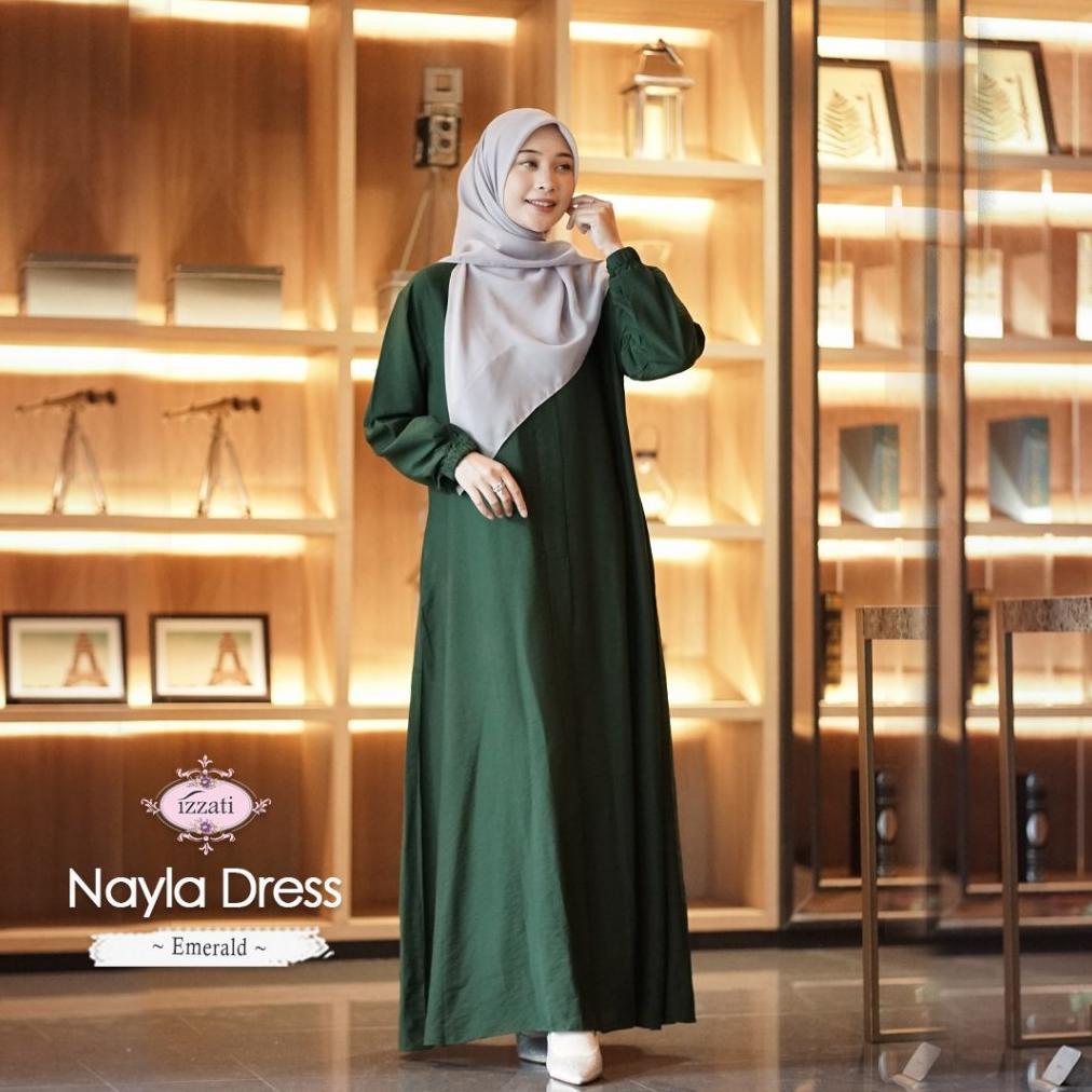 New Deals Gamis Nayla Daily Series By Izzati Muslimah
