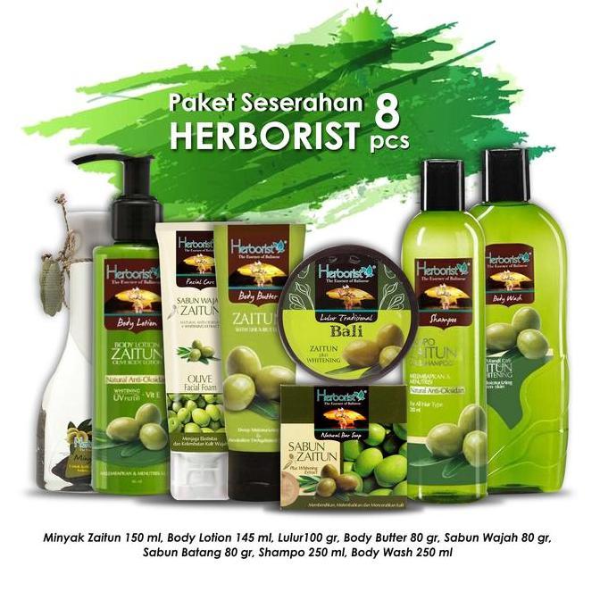 Paket Lengkap Herborist Zaitun-Paket Lengkap Seserahan Herborist Zaitun Lotion Minyak Perawatan Menc