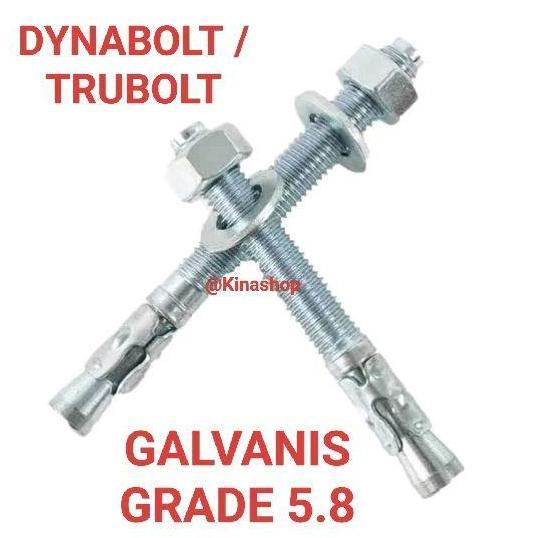 DYNABOLT DINABOLT ANCHOR ANGKUR TRUBOLT M12 X 180MM HEMAT