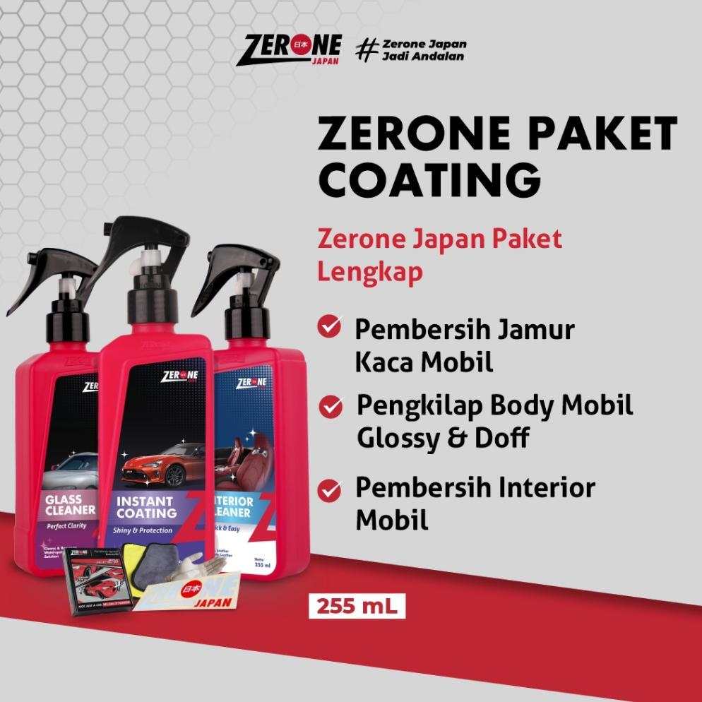 Zerone Japan Spesial Paket Lengkap Paket Coating Perawatan Mobil Premium