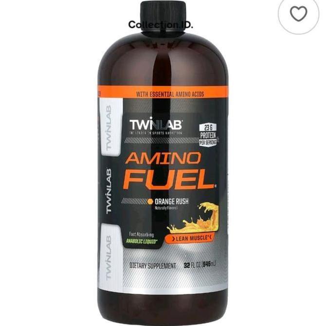 Twinlab Amino Fuel, Orange Rush, 32 Fl Oz (946 Ml)