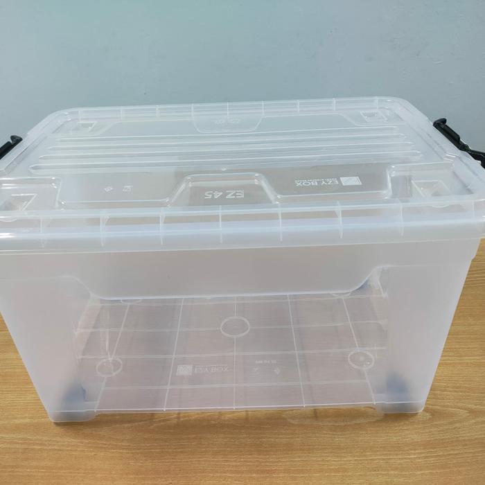 Container Box Ezy 45 Ezy Box Cb 45 Cb45 Full Transparan Bening