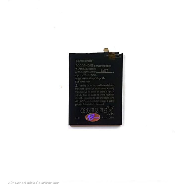 Baterai Xiaomi Poco F3 / Pro / K40 / Pro BM4Y 4300 mAh Garansi Resmi