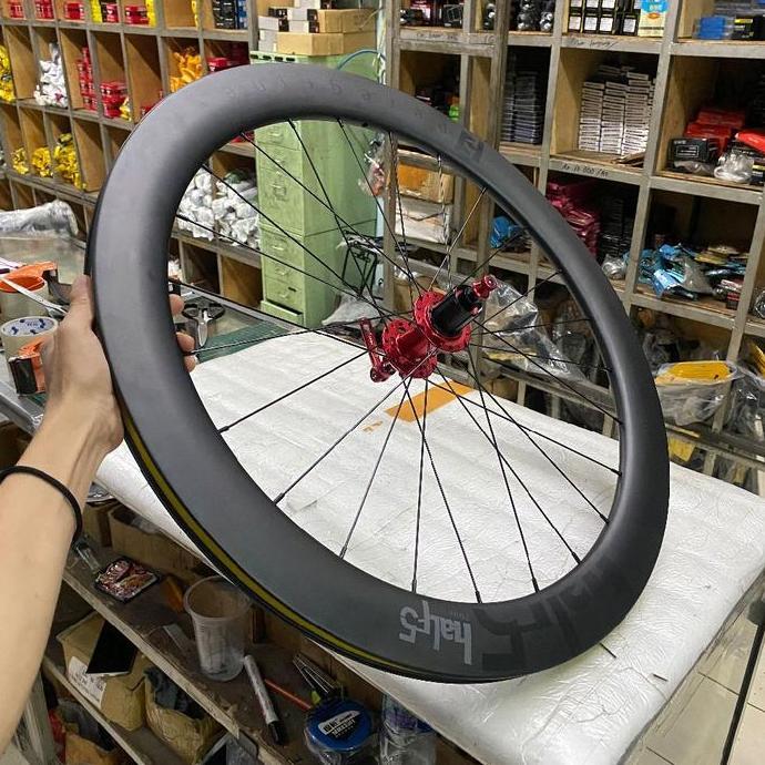 Wheelset Velg set 700c Carbon GT Half5 Hub GT Half5 QR 100/135 Roadbike Gravel Spoke Stainless