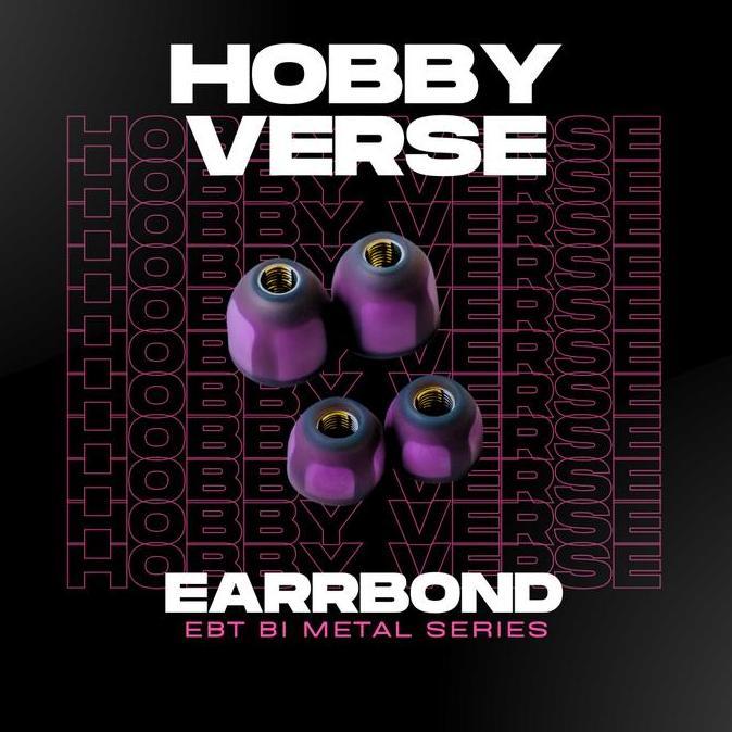 EarrBOND EBT Bi Metal series hybrid metal tube memory foam silicone shell In Ear Monitor IEM Earphon