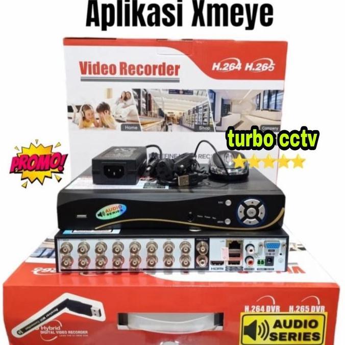 TERBARU - DVR 16 Channel Xmeye Full HD / DVR 16CH Xmeye 2560P 5MP 6 IN 1