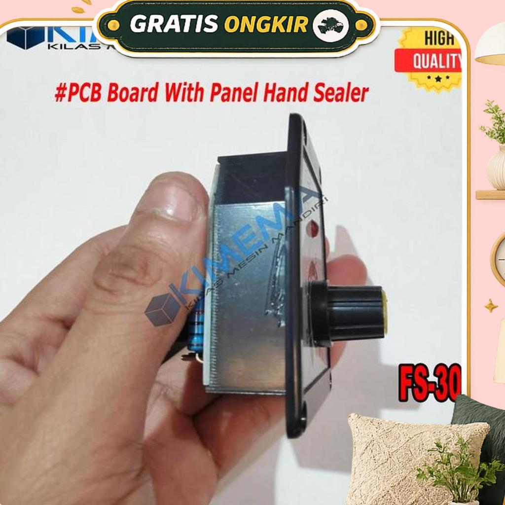 Sparepart Hand Sealer Fs-300 Pcb Circuit Board With Panel Hand Sealer Fs-300 Al Sealer