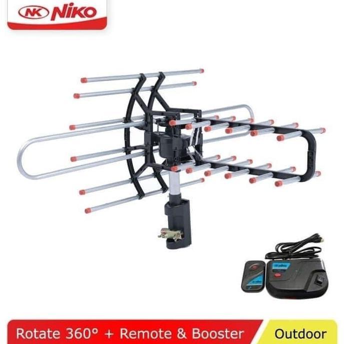 ANTENA REMOTE NIKO NK 950C TV DIGITAL UHF BOOSTER ANTENA OUTDOOR NIKO