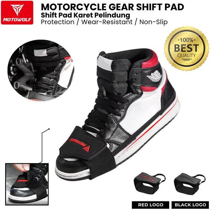 Pelindung Sepatu Shift Pad Karet Pelindung Sepatu Motor