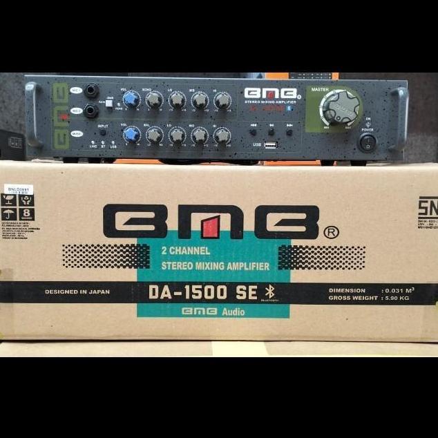 Murah Bmb Da1500Se Bt / Da-1500Se Bt / Da1500Sebt Amplifier Karaoke Bluetooth Original
