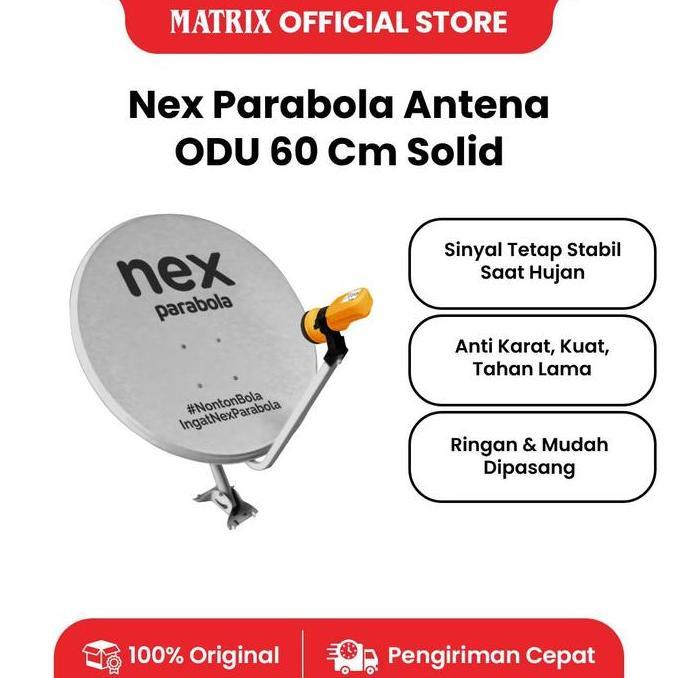 ODU NEX PARABOLA 60CM HIJAU SOLID