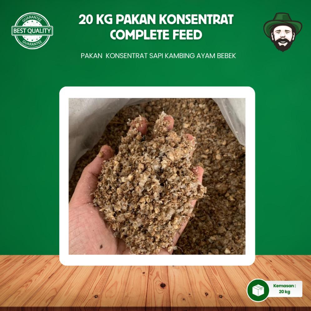 [20 Kg] Pakan Konsentrat Sapi Kambing Domba Fermentasi Karungan