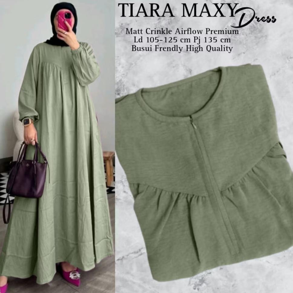 Tahan Lama Promo  Model Baju Gamis Burgundy Polos Modern Terbaru 2025. Gamis Wanita Crinkle Kekinian